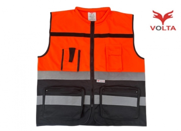 EXECUTIVE FABRIC VEST DUAL COLOR